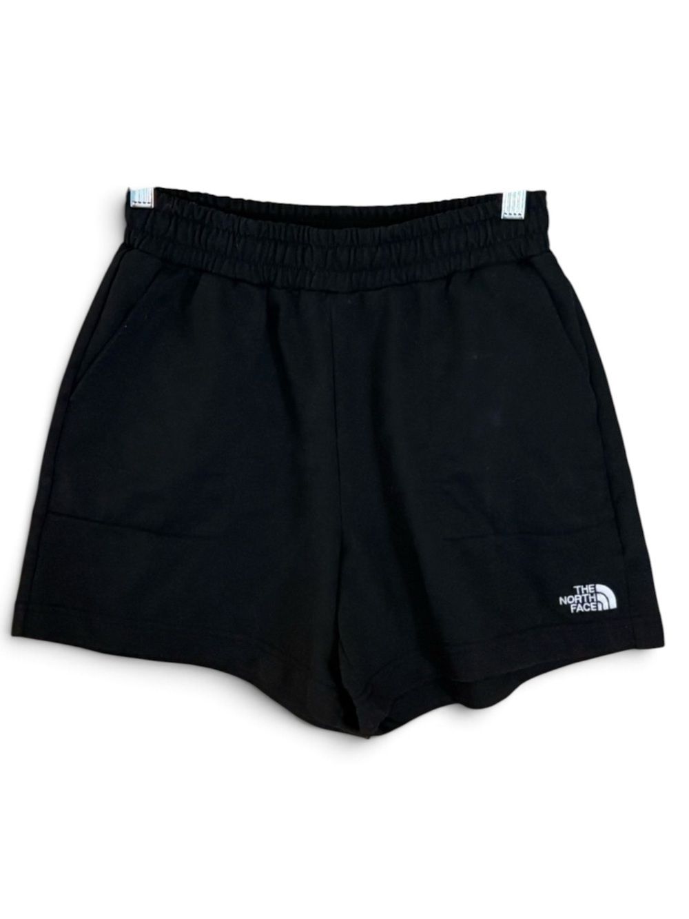 The North Face Evolution Fleece Black High Rise Athletic Elastic-Waist Shorts